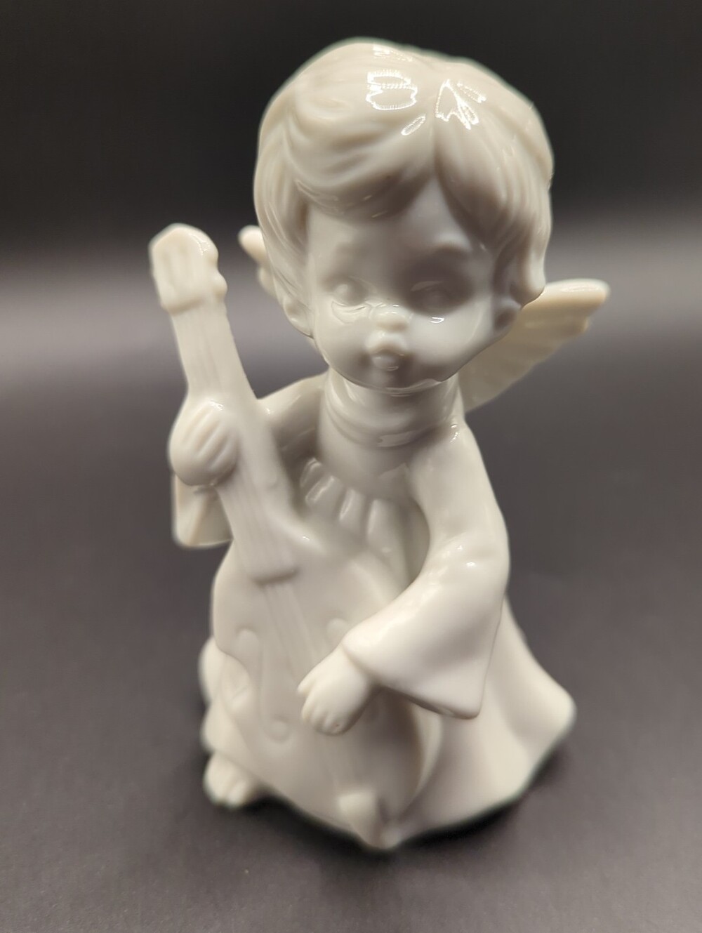 Enesco 1979 │Ceramic Musical Cherub Playing the Cello │Replacement Piece